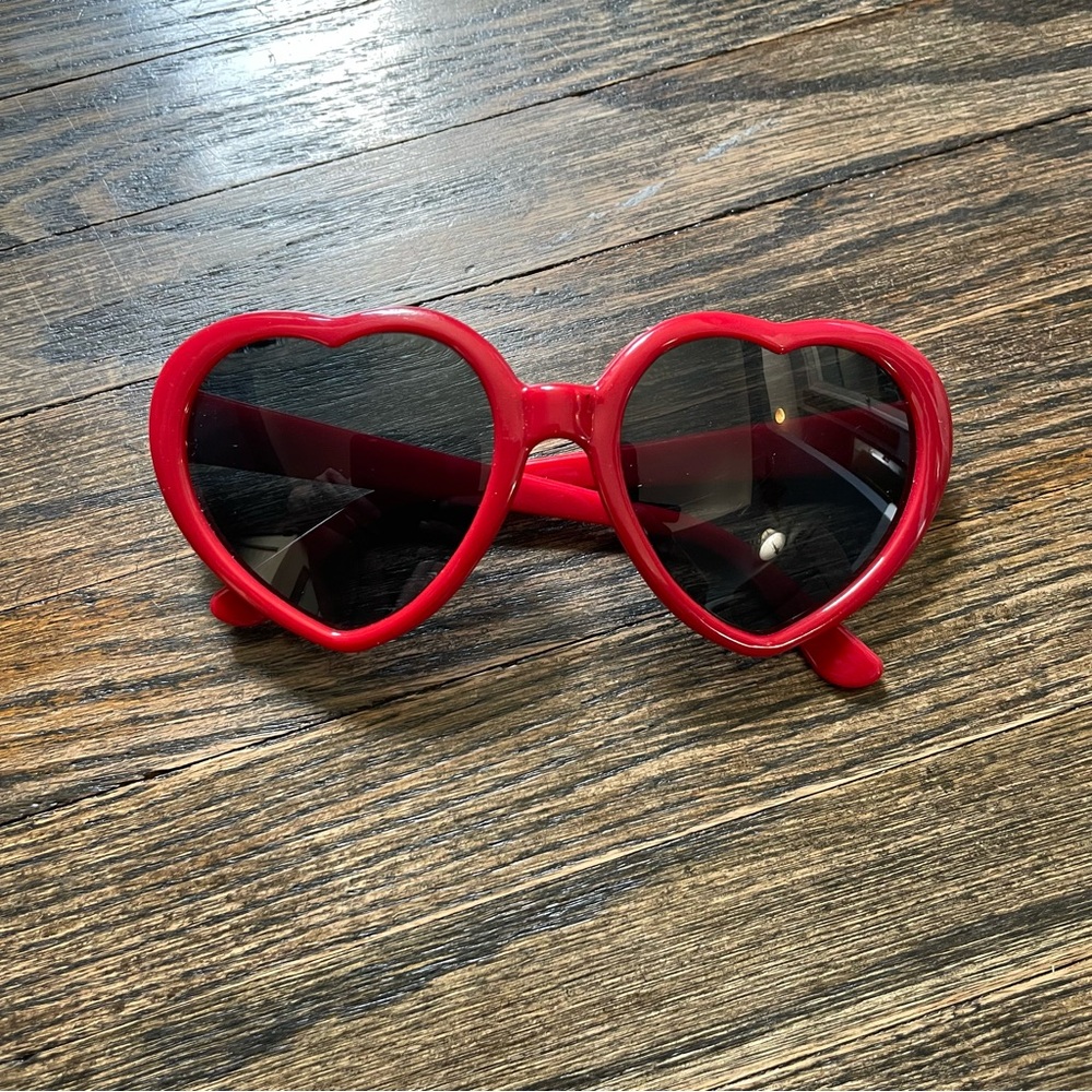 🎁Free add on Taylor Swift Inspired Sunglasses - Red Album, Heart Sunglasses